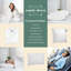 Comfydown Pillowcase For Twin Size Pillow, Breathable, 100% Cotton, 400-thread Count, Zipper Closure  - (twin) 20" X 26"-1115208353