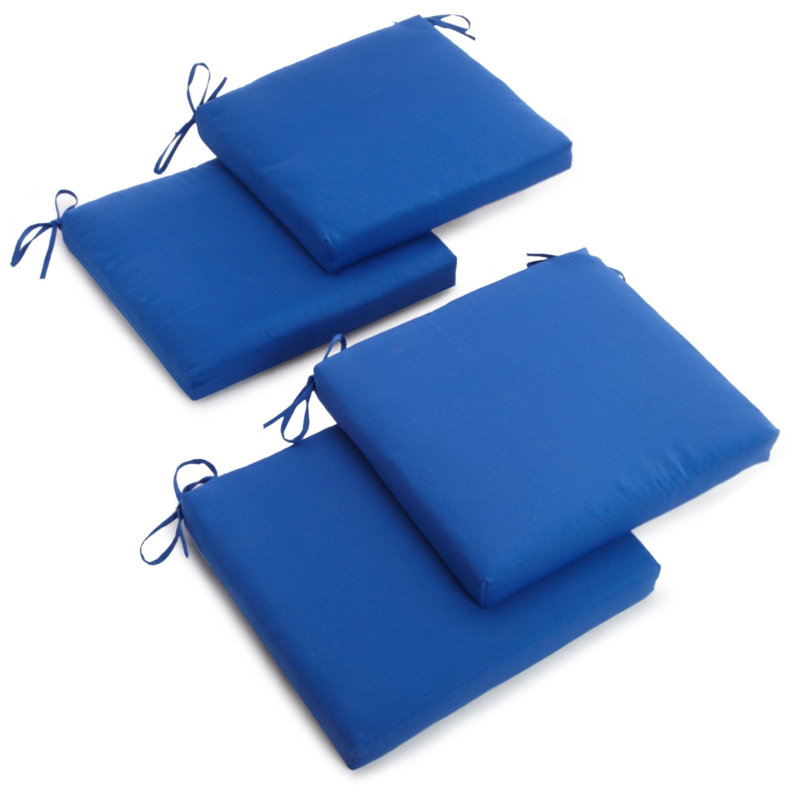 Coussin de chaise d'intérieur, Bleu royal