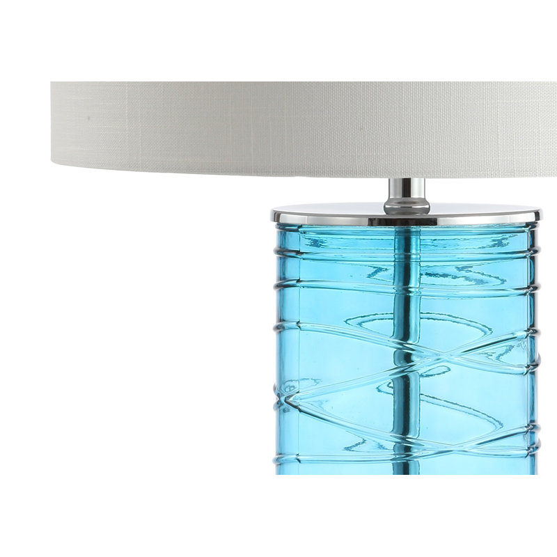 Ensemble de lampes de table 28 po Coughlin, Turquoise