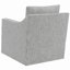 Fauteuil pivotant gris Merced