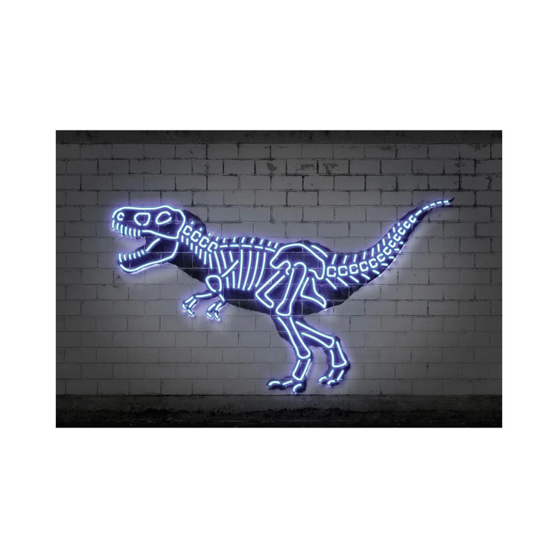 Squelette T-Rex-OMU235, H 40 po x l 60 po x 1,5 po
