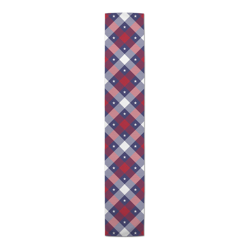 Chemin de table rectangulaire en polyester Ophelie