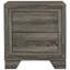 Table de chevet 2 tiroirs