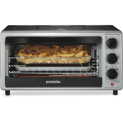 Toaster Oven Air Fryer Combo with 4 Functions
