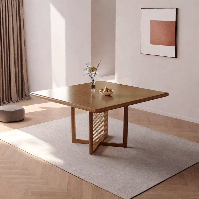 Table de salle à manger Cario, H 29,5 po x L 59 po x l 59 po
