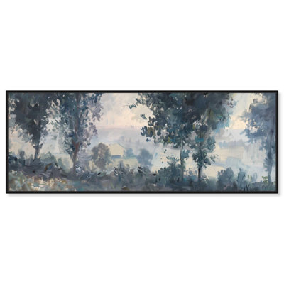 Early Morning Panoramic Canvas Coastal Art by Art Remedy