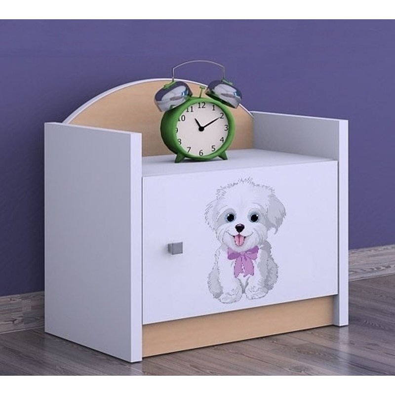 Santino Nightstand, Beige