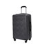 Luggage Set with Spinner Wheels ABS Lightweight Durable Hard Suitcase,8-Piece Set (20"/24"/28"+Gym Tote Bag + 4 Pieces Storage Bag Set ) , DARK GREY