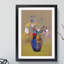 Flowers in a Vase by Odilon Redon - Picture Frame Painting-62801698-62801700