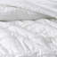 Édredon 5 pièces Shabby Chic blanc - grand, volant et comprend un édredon, 2 taies décoratives, coussin décoratif, jupe de lit, microfibre facile à nettoyer avec rembourrage, détails, lavable à la machine-124826409