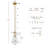 1-Light Modern Single Pendant with Adjustable Height-1666188533