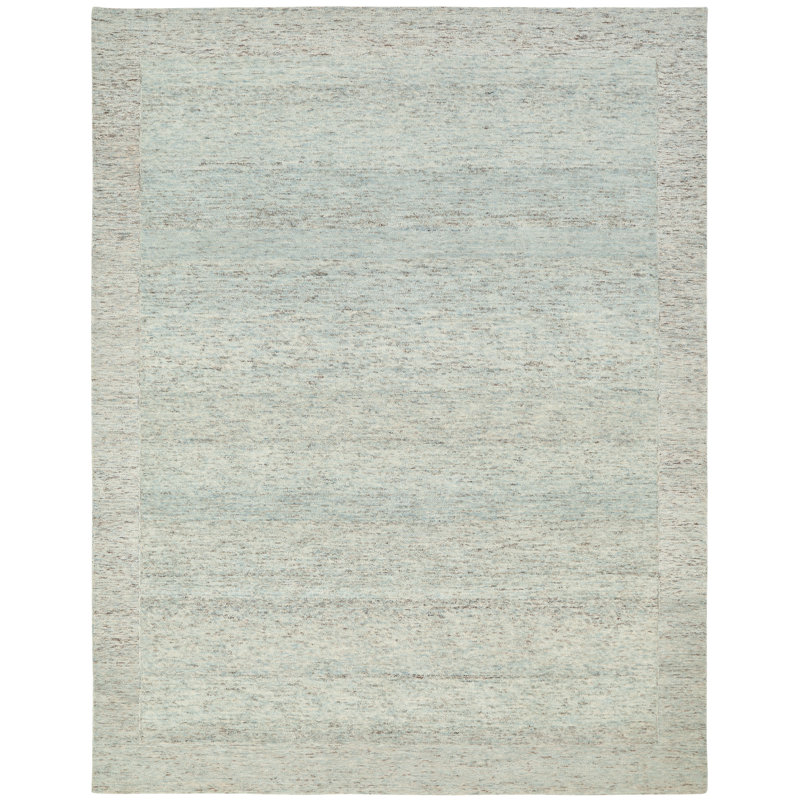Tapis beige touffeté à la main Laron, Rectangle 2 pi x 3 pi
