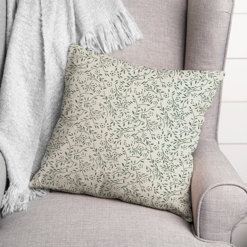  Housse et insert floraux pour l'extérieur, Blanc