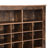Sleek Design 24 Shoe Cubby Console, Modern Shoe Cabinet with Curved Base, Versatile Sideboard with High-quality for Hallway-863178429