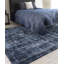 Abrienne Soft Shiny Modern Blue/Black Rug-326142849