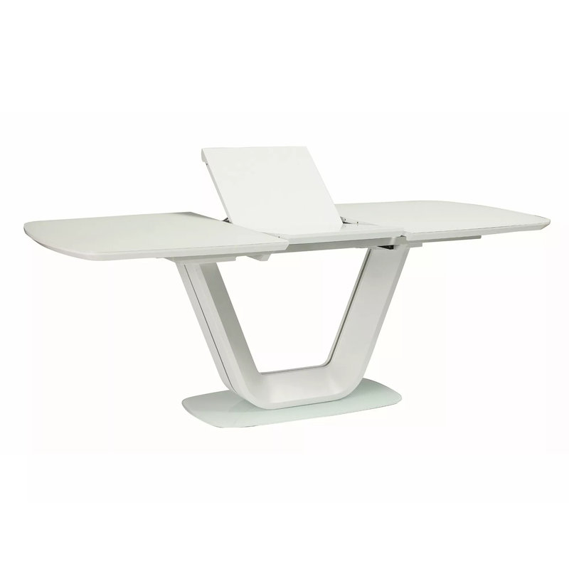 Ciara Extendable Glass Top Dining Table