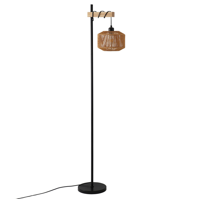 Alquan 160cm Polished Arched Floor Lamp