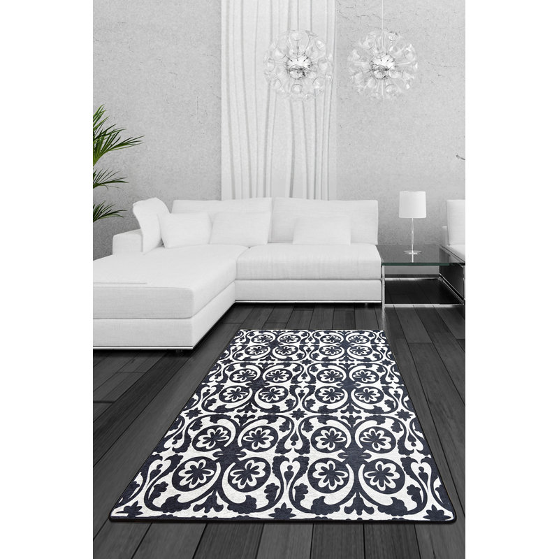 Premium Hall Carpet, 100% Polyester, 39.4 x 78.7 Inches | 4 mm Pile Height, 10 mm Total Thickness | Antibacterial, Non-Slip Underside, Machine Washable | Perfect for Entryway, Living Room & Home Décor