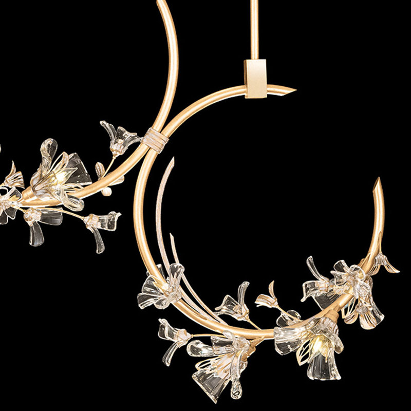 Azu 8 - Light Pendant, Gold