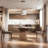 Modern Rotatable Square Wooden Dining Table Sets-106030957