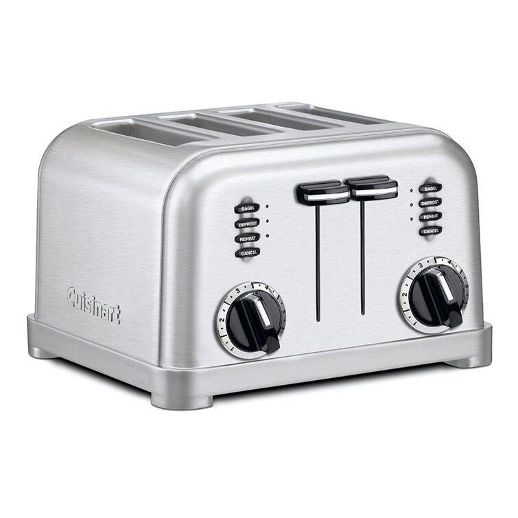 Cuisinart 4 Slice Compact Plastic Toaster