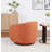Upholstered Swivel Barrel Chair-1231093626