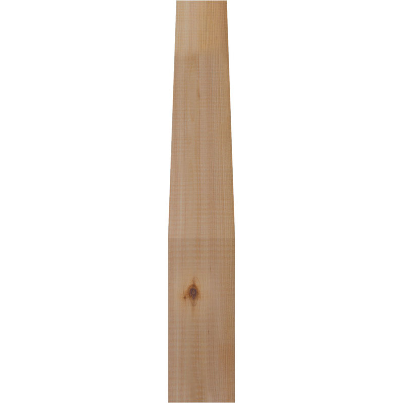 Funston Knee Brace, Western Red Cedar, Smooth, 24" H x 3.5" W x 12" D