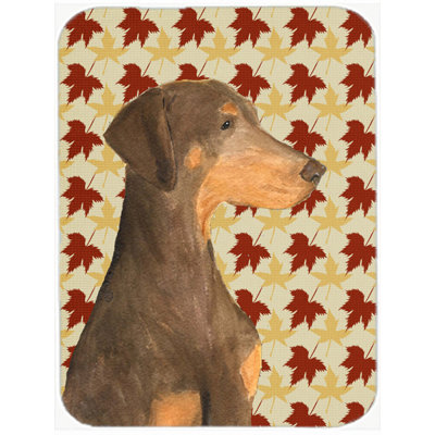 Planche à découper en verre doberman east urban home