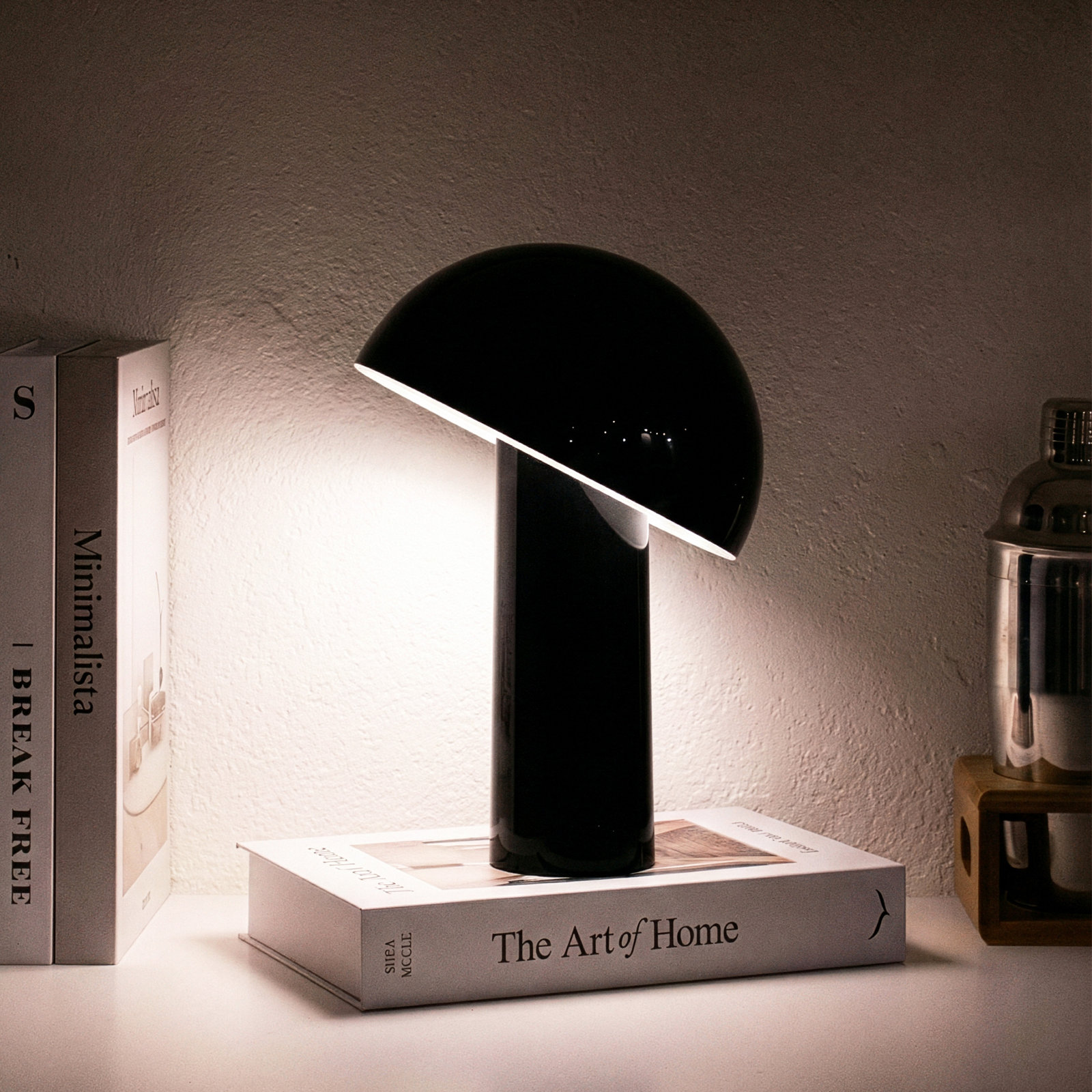 Argent Desk Lamp, Black