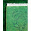 Tapis vert / bleu clair Overyed One-of-a-Kind 2 pi 8 po x 7 pi 9 po