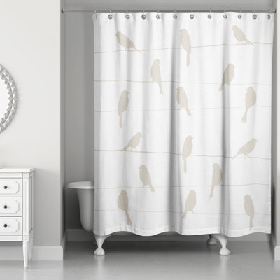 Rideau de douche simple Dequinton