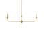 Lustre doré Nottaway
