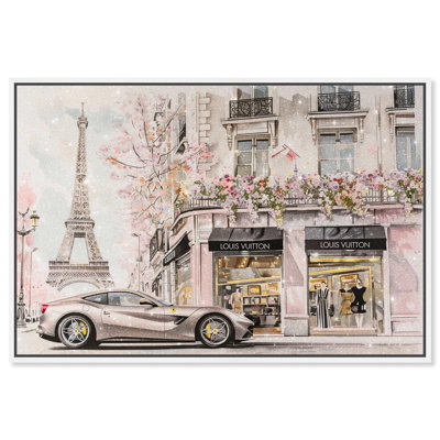 Impression d'art sur toile, magasinage commercial