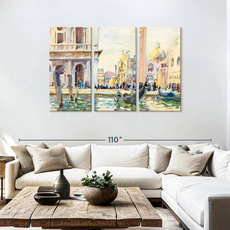 Rorry The Piazzetta 1911, 48" H x 74" W
