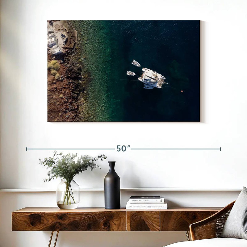 Mehar Catamaran In Fira, 26" H x 39" W