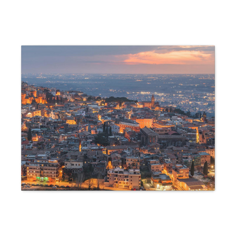 Wall Art on Canvas, 16cm H x 20cm W