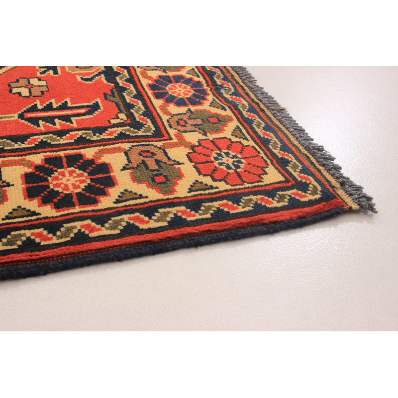 Tapis intérieur en laine de couloir 2 pi 10 po x 9 pi 7 po "one-of-a-kind" noué la 2010 one kargahi Kalen