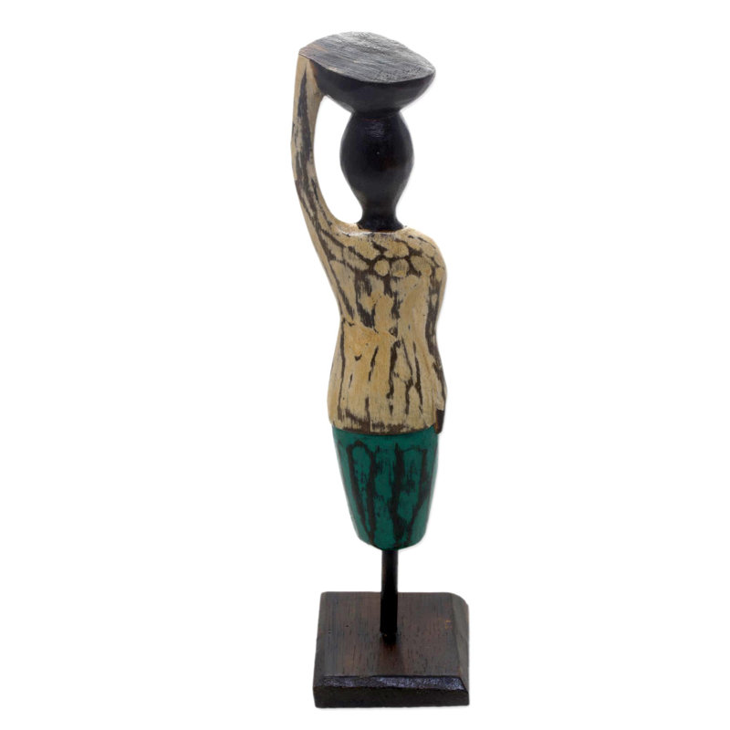 Statue en bois Conkling Bali Endeavour Indonésie