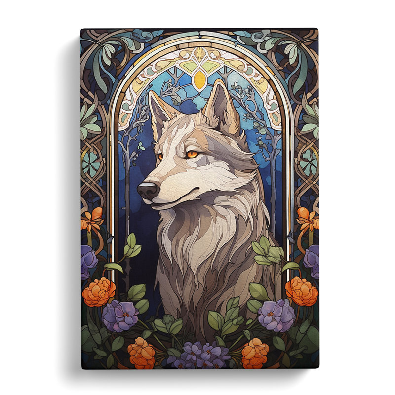 Husky Nouveau No.2 - Print, 76cm H x 50cm W x 3cm D