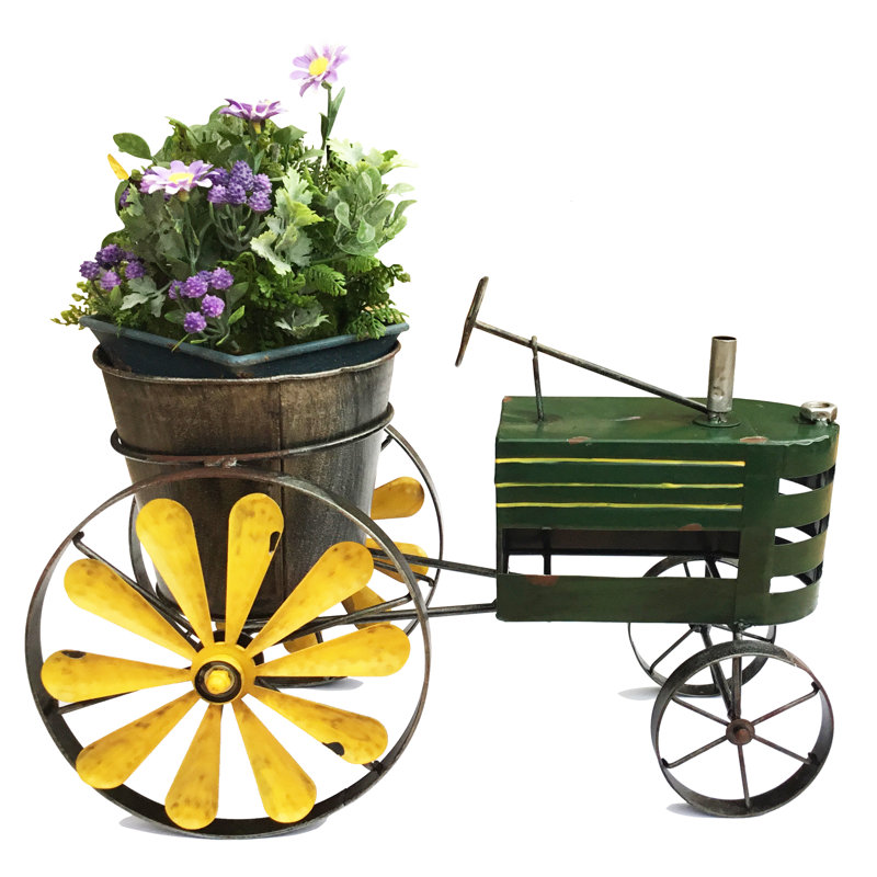 Mcmillion Metal Pot Planter