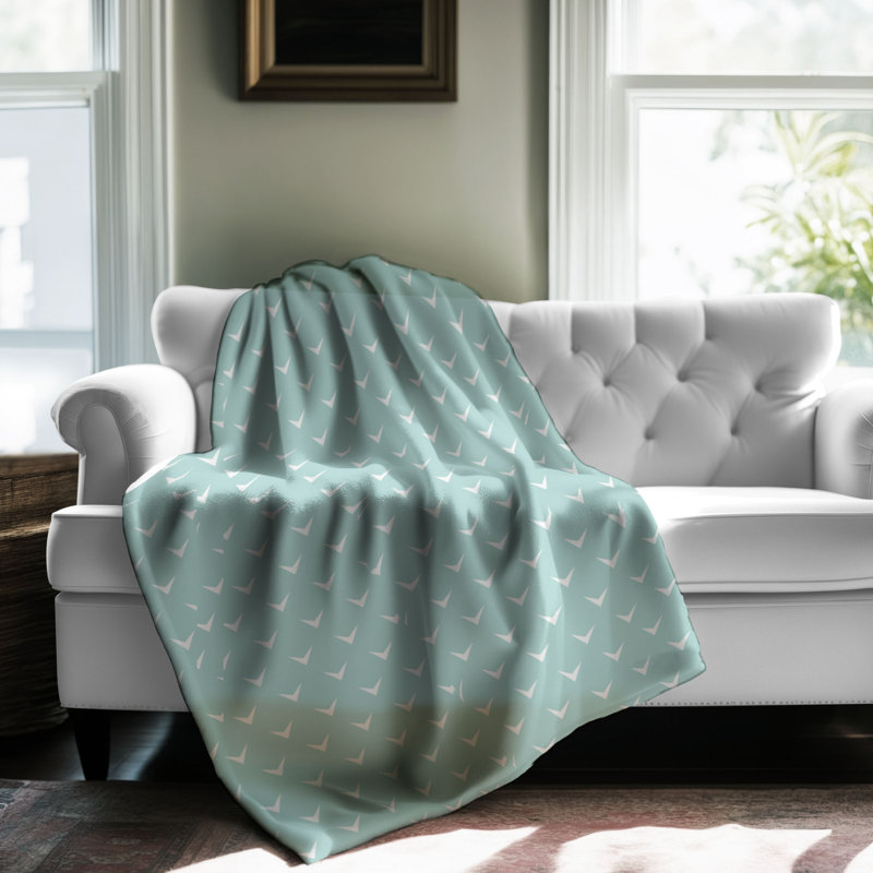 Posh Style - 1 Piece Premium Sherpa Blanket 0123, 60" W x 80" L