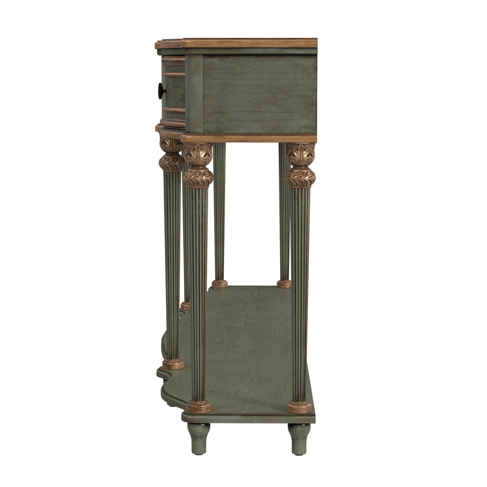 Balsam 72" Console Table, Pastel Green