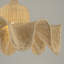 Luminaire suspendu chapeau doré 19 po Rita Rattan Coastal Boho