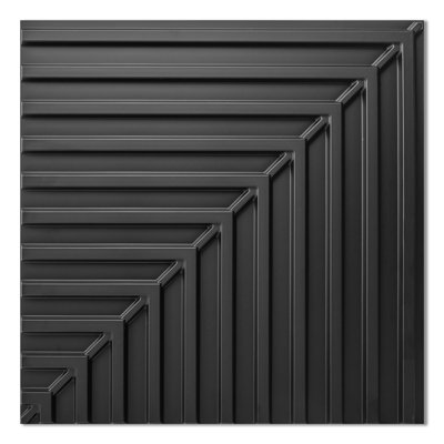 Art3d 24''X24'' Drop Ceiling Tiles, PVC 3D Textured Panels for Interior Wall Decor Living Room Bedroom Office,12-Pack