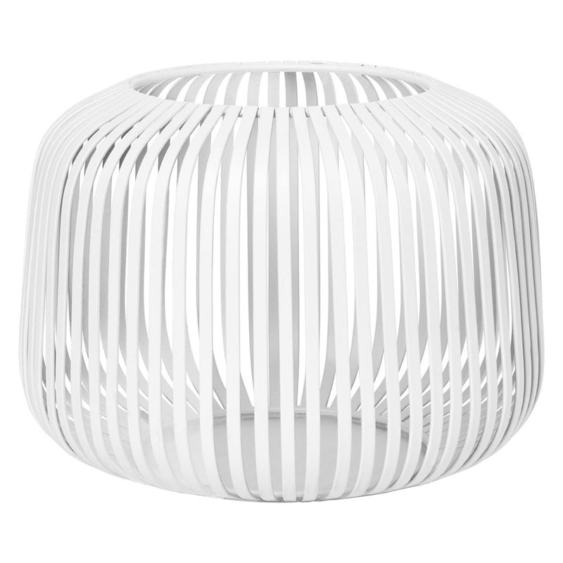 Lito Other Corner Lantern, 10 cm H x 14 cm W x 14 cm D, White