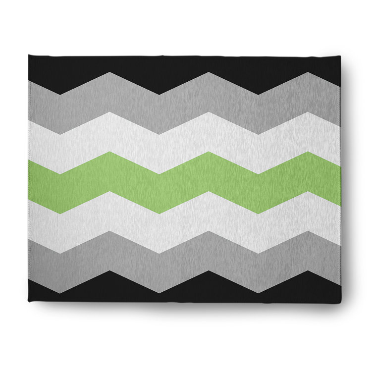 Chenille Chevron Indoor Rug