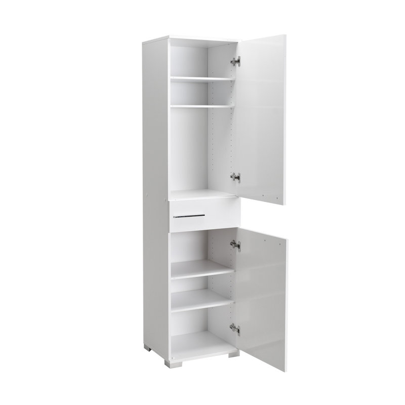 Arushan Freestanding Linen Cabinet