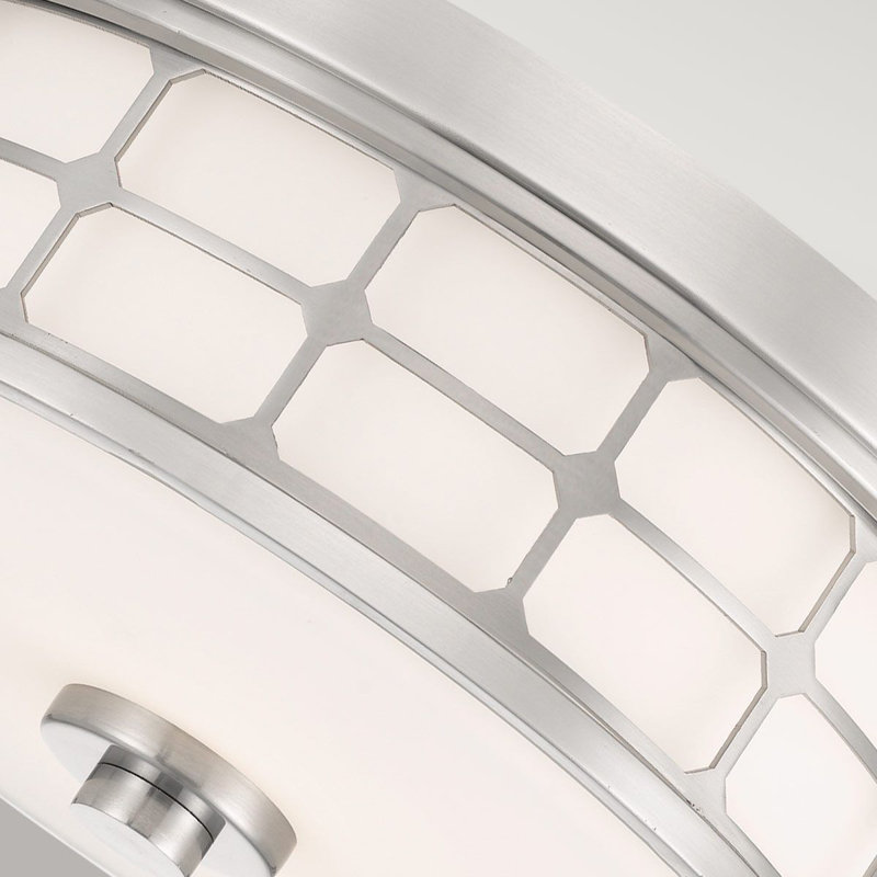 Pakswith Glass Flush Mount