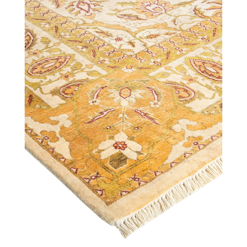 Classic One-of-a-Kind 6' 2" X 9' 4" Hand Knotted Area Rug