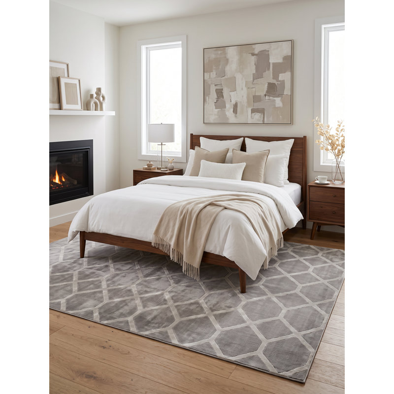 Tapis rectangulaire 6 pi 7 po x 9 pi 10 po Sevda, Rectangle 6 pi 7 po x 9 pi 10 po